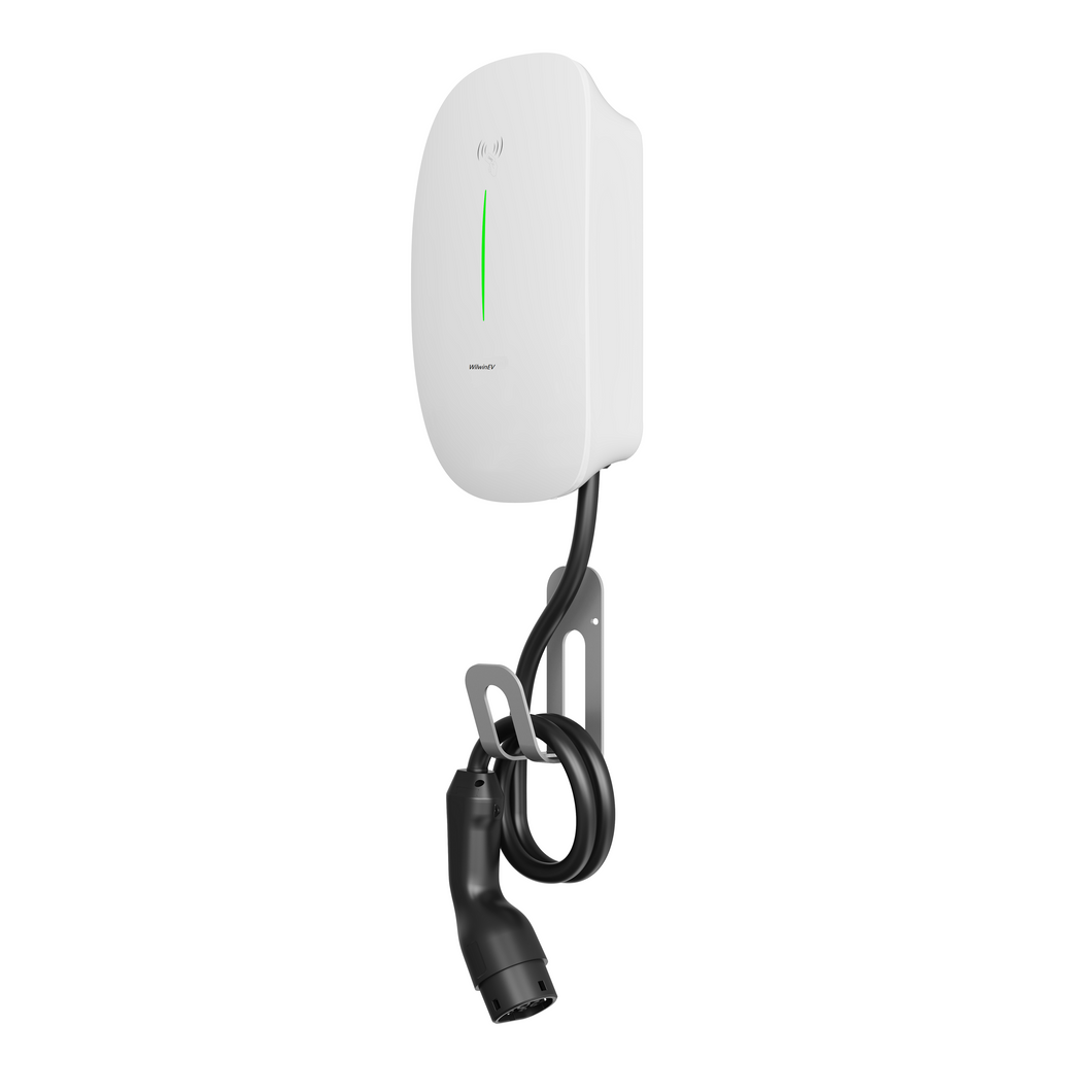 AC Charging Station | White of Silk Series Home Wallbox EV Charging station for North American users